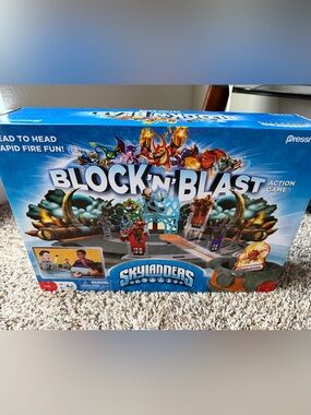 New! Skylanders Block N Blast Game